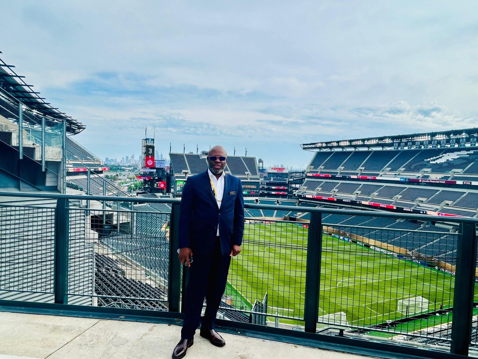 CAF Head Of Safety & Security Christian Emeruwa marks 10 consecutive FIFA finals after serving at the 2025 FIFA Club World Cup.