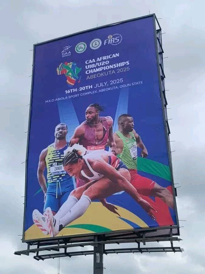 Nigerian sprinter Edidiong Udo slams organisers for excluding home athletes from 2024 African U18/U20 banner despite Nigeria hosting.