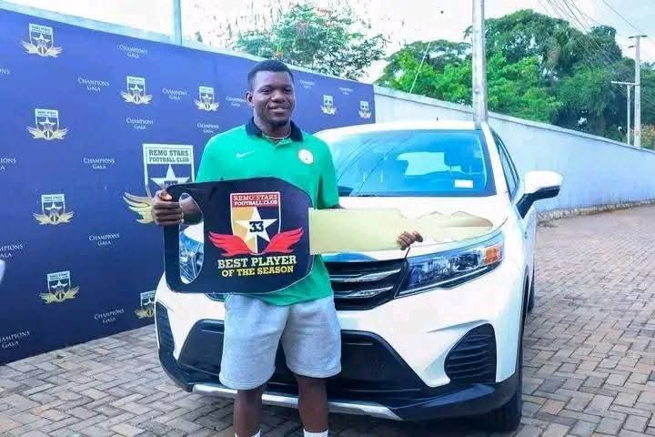 Remo Stars earn huge reward from Hon. Soname after NPFL title win, with gifts also for the ladies team, Beyond Limits & player of the season