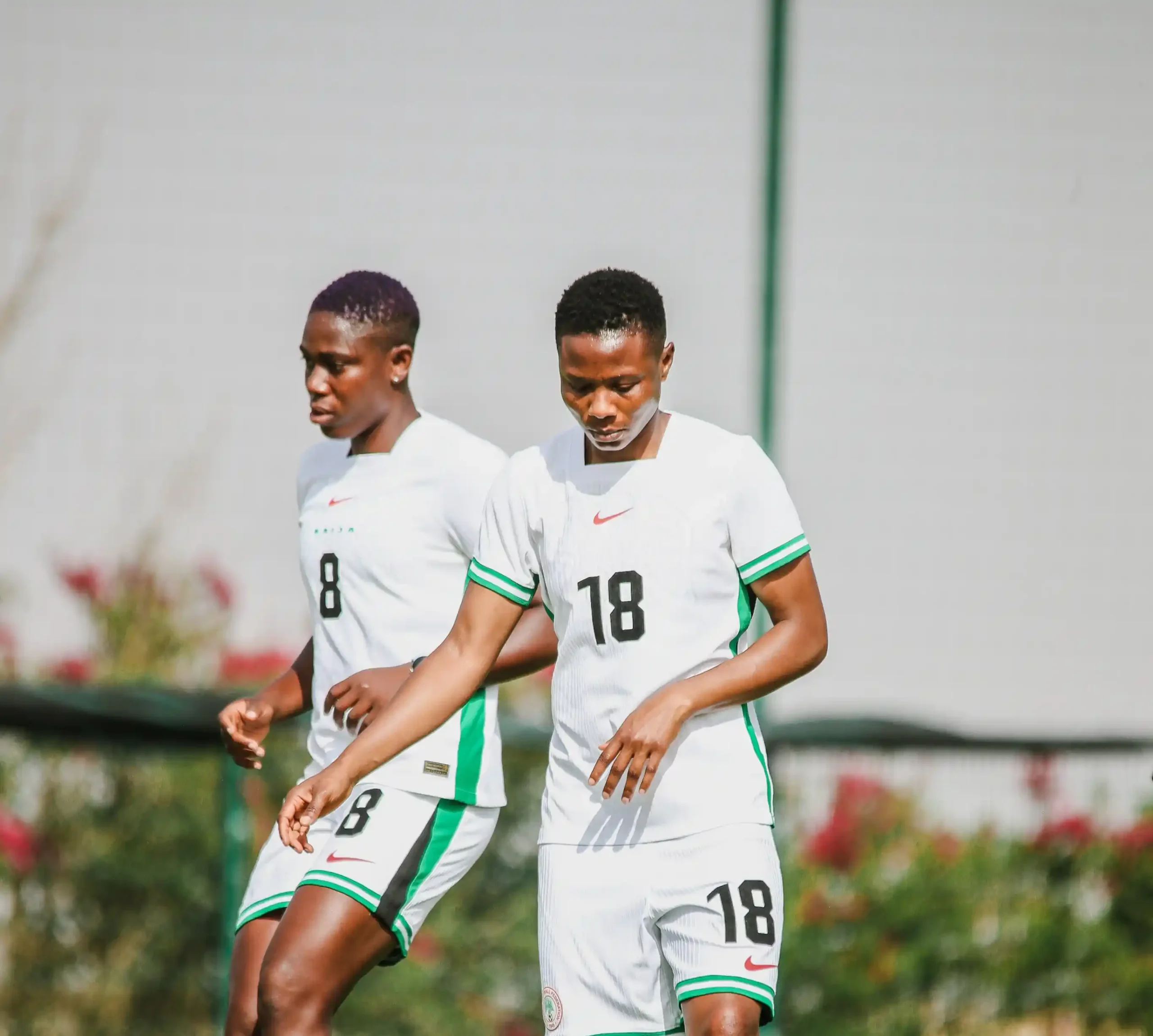 Ahead of Nigeria’s quarterfinal showdown with Zambia, Super Falcons midfielder Halimatu Ayinde about the team’s mindset
