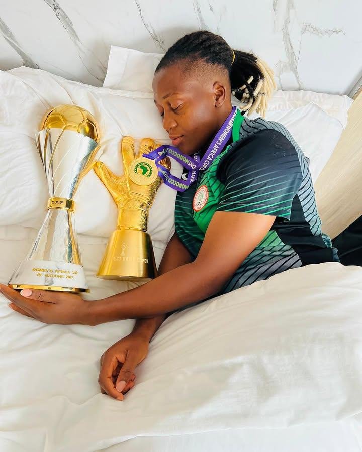 Four Super Falcons players headline Nigeria’s presence in the CAF Best XI after winning the 2024 Women’s Africa Cup of Nations.