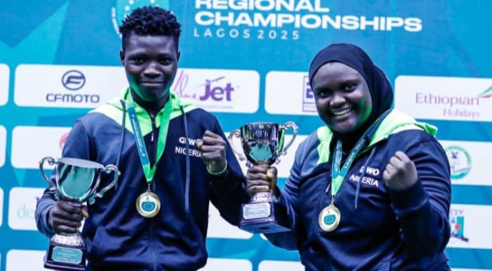Nigeria dominate 2025 ITTF West Africa Championship as Kuti and Ojomu clinch singles titles in a clean sweep of all gold medals.