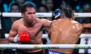 Manny Pacquiao draws with on his return to boxing, The 46-year-old also opens door to a potential Mayweather fight.