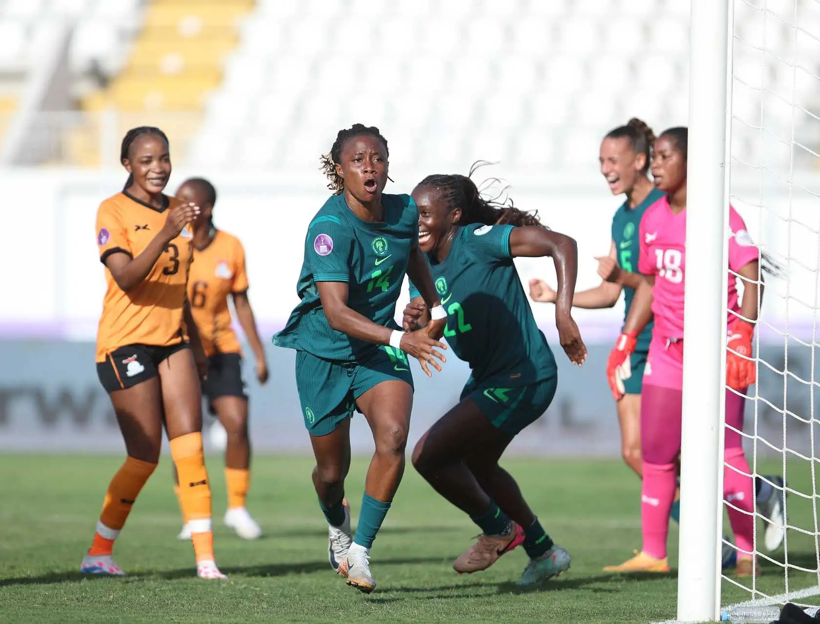 Nigeria crushed Zambia 5–0 in the WAFCON 2025 quarter-final. Here’s how the Super Falcons dominated with tactical brilliance.