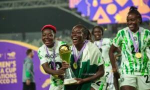 Super Falcons coach Madugu praised his side’s mental toughness after they overturned a 2 goal deficit to win Morocco in the WAFCON 2024
