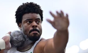 Nigeria's Chukwuebuka Enekwechi sets new milestone in Shot Put with historic performance at the Eugene Diamond League.