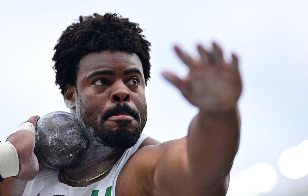 Nigeria's Chukwuebuka Enekwechi sets new milestone in Shot Put with historic performance at the Eugene Diamond League.