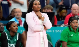 Rena Wakama hails D’Tigress’ response after Nigeria’s dominant win over Cameroon at Women’s AfroBasket 2025.
