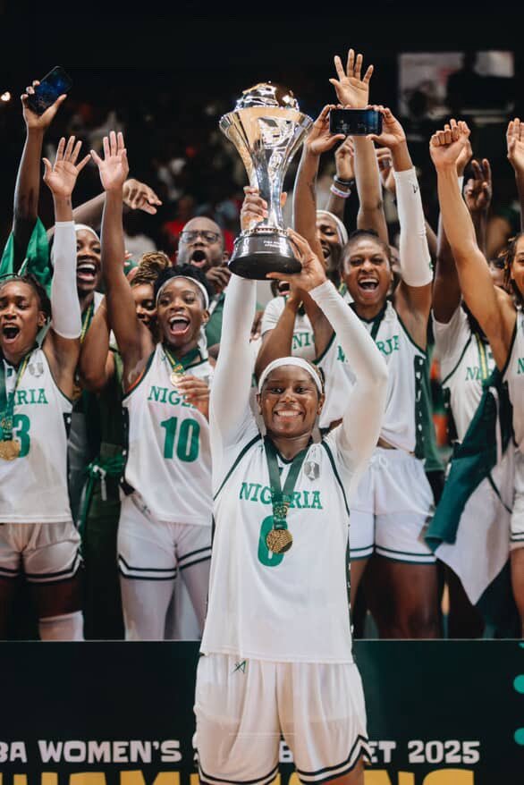 D'tigress Amy Okonkwo was named MVP of the 2025 AfroBasket after a standout performance in the final, becoming the 4th player to win it twice.