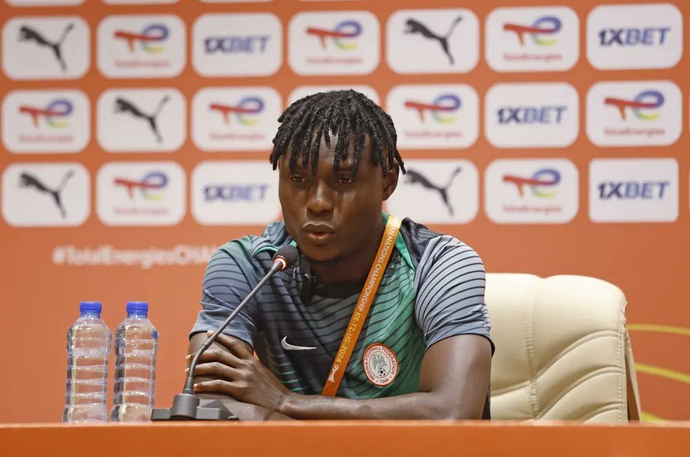 Super Eagles B captain Nduka Junior says the team is inspired by the title wins of Super Falcons and D’Tigress as they prepare for CHAN 2025