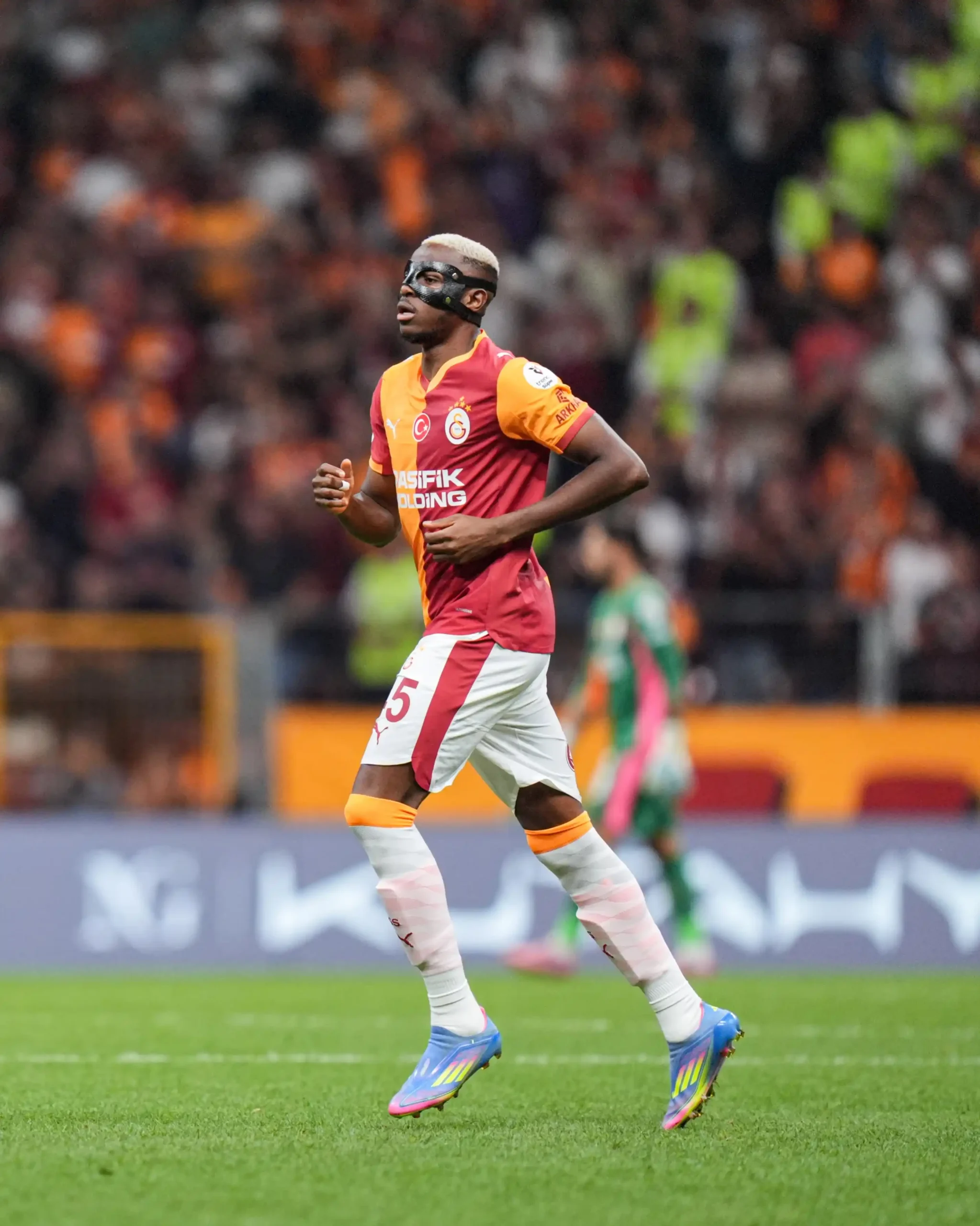 Victor Osimhen made his second Galatasaray debut in a 3-0 Süper Lig win over Fatih Karagümrük, coming off the bench in Istanbul.