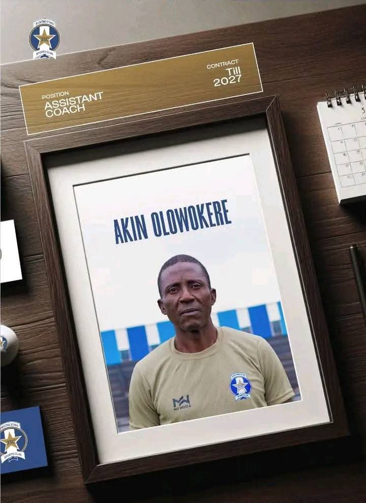 Shooting Stars (3SC) of Ibadan newly appointed assistant coach Akin Olowokere has died after collapsing during training
