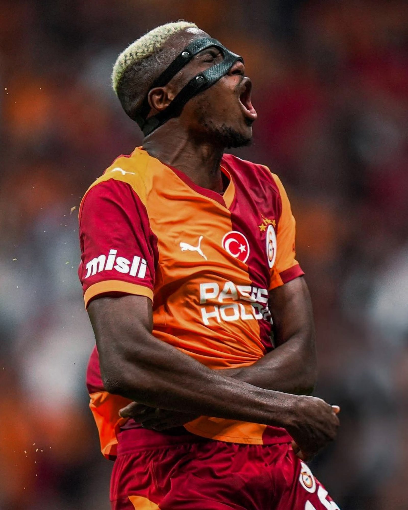 Victor Osimhen was on target as Galatasaray cruised past Rizespor, closing in on a Super Eagles legend’s record.