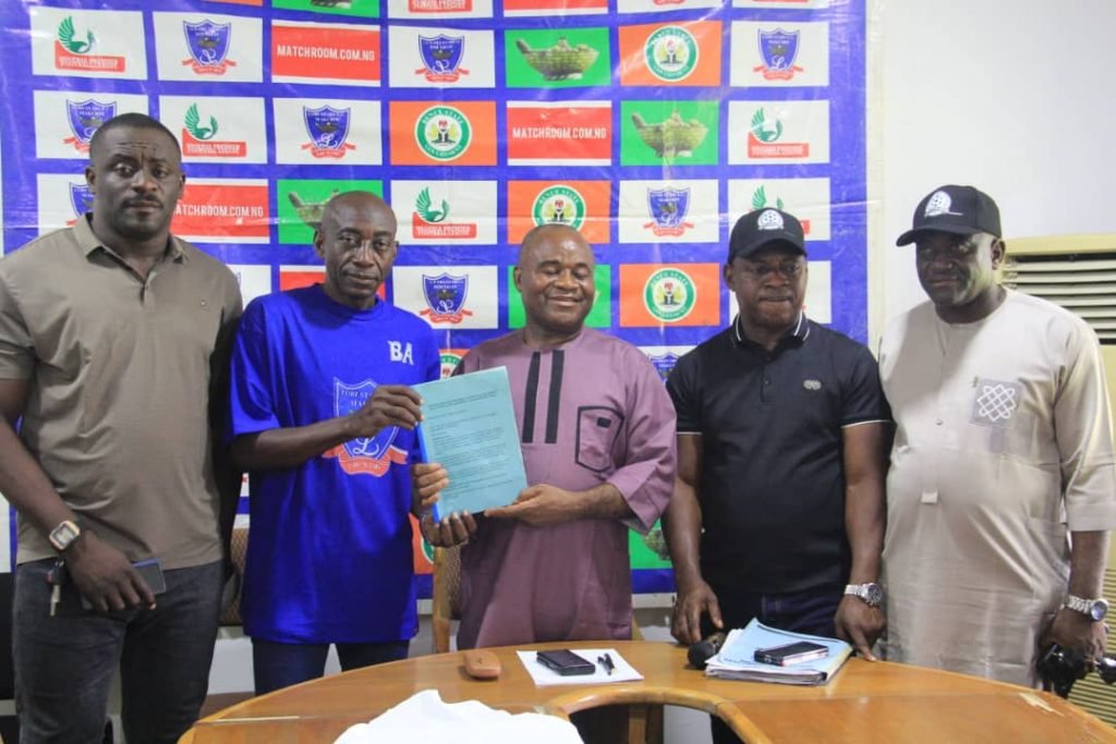 Lobi Stars appoint Abubakar Bala as new coach, outlining plans to rebuild and return to the Nigeria Premier Football League