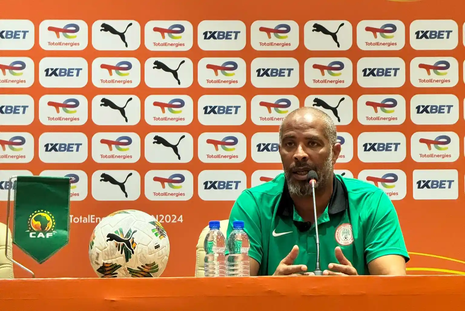 Nigeria meet Sudan in a decisive CHAN 2024 Group D clash in Zanzibar, with Eric Chelle urging his boys to show intensity