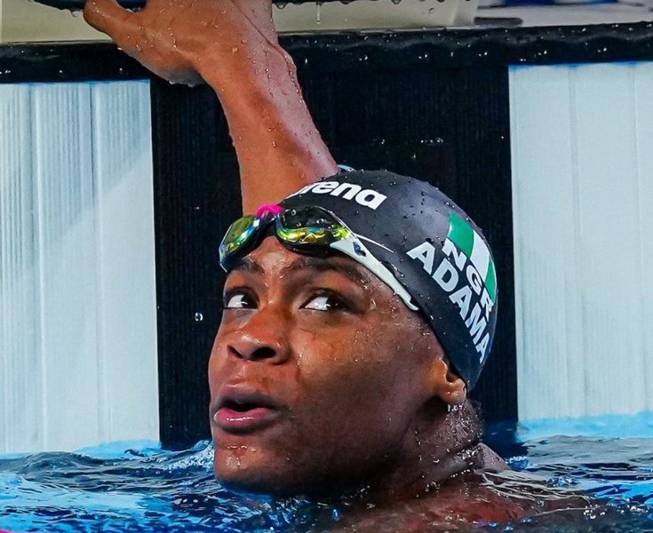 Nigeria’s teenage sensation Abdul Jabar Adama makes history at the World Aquatics Junior Championships in Romania.