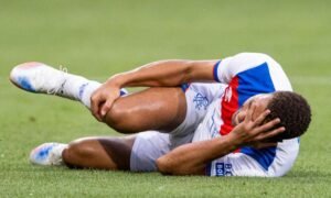 Rangers manager Russell Martin says Cyriel Desser suspected knee injury “looks nasty” after the Champions League qualifier