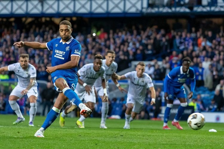 Rangers manager Russell Martin says Cyriel Desser suspected knee injury “looks nasty” after the Champions League qualifier