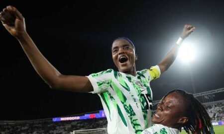 Super Falcons captain Rasheedat Ajibade is set to join French giants PSG after leaving Atlético Madrid, having led Nigeria to the WAFCON title.