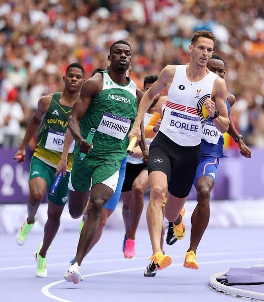 Ezekiel Nathaniel sets a new Nigerian record in the 400m hurdles at the Silesia Diamond League, finishing second behind Karsten Warholm.