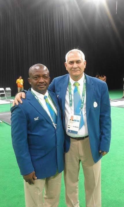 Two-time Olympian Lawrence Iquaibom elected NWF Vice President as Abdul Aladi retains presidency in 2025 Weightlifting elections.