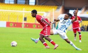 Kotoko edge Kwara in a 7-goal thriller as Abia Warriors debut with a draw against Djoliba in the CAF Confederation Cup.