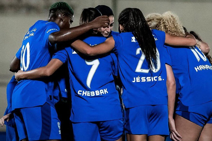 Asisat Oshoala scored on her Al Hilal debut after leaving Bay FC, netting in a 4-3 win over Al Qadsiah in the Saudi Women’s League.