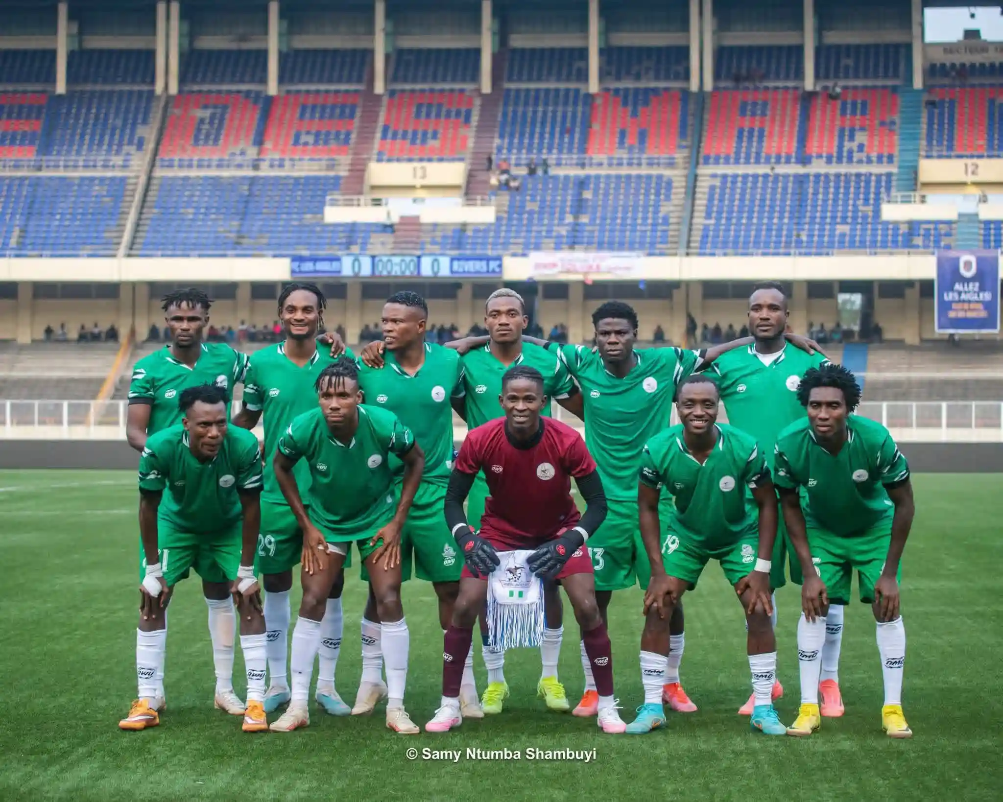 Stephen Manyo’s stoppage-time strike sent Rivers United past JS Kinshasa, as Kwara United crash out of the CAF Confederation cup