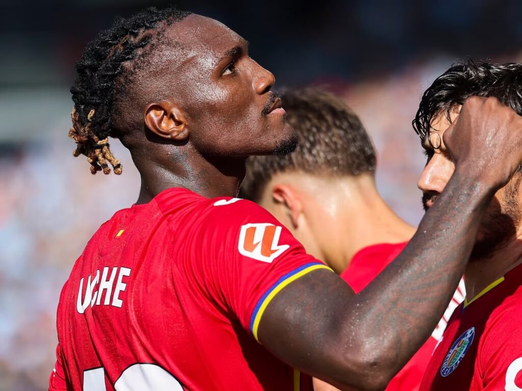 Chrisantus Uche, valued at €25m after a breakout season with Getafe is set to join Crystal Palace in a deal that would mark a huge career leap