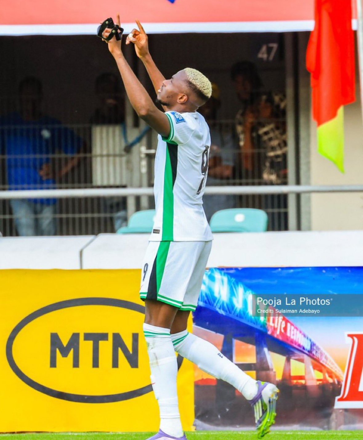 Pride, passion and praise, Super Eagles gaffer Eric Chelle salutes Osimhen and Nigeria after World Cup qualifier win.