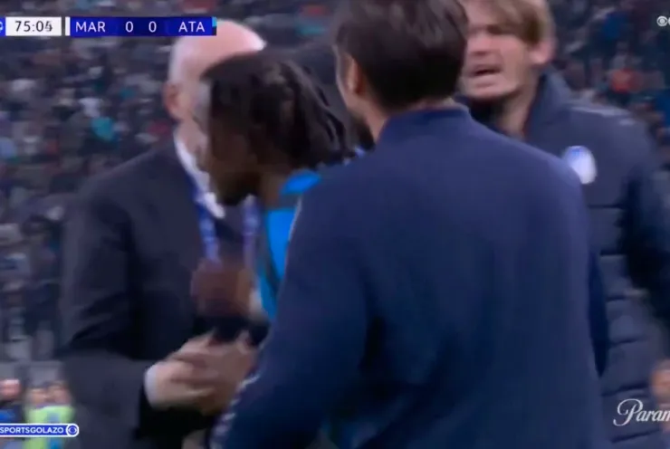 Ademola Lookman’s turbulent Atalanta season continues with a heated exchange with manager Ivan Juric in the UEFA Champions League