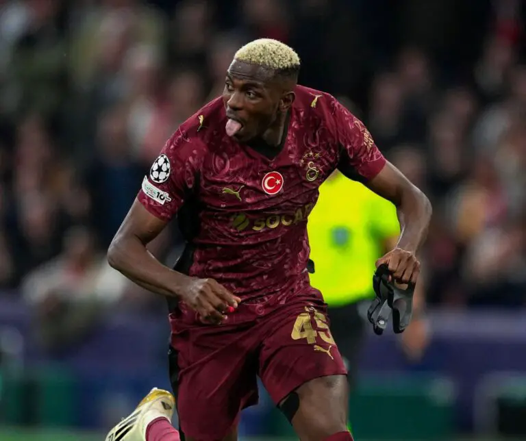 Victor Osimhen shattered multiple records with a stunning hat-trick as Galatasaray claimed their first win on Dutch soil, beating Ajax.