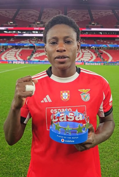 Super Falcons duo Christy Ucheibe and Joy Omewa shine for Benfica and Fortuna Hjørring in UEFA competitions.