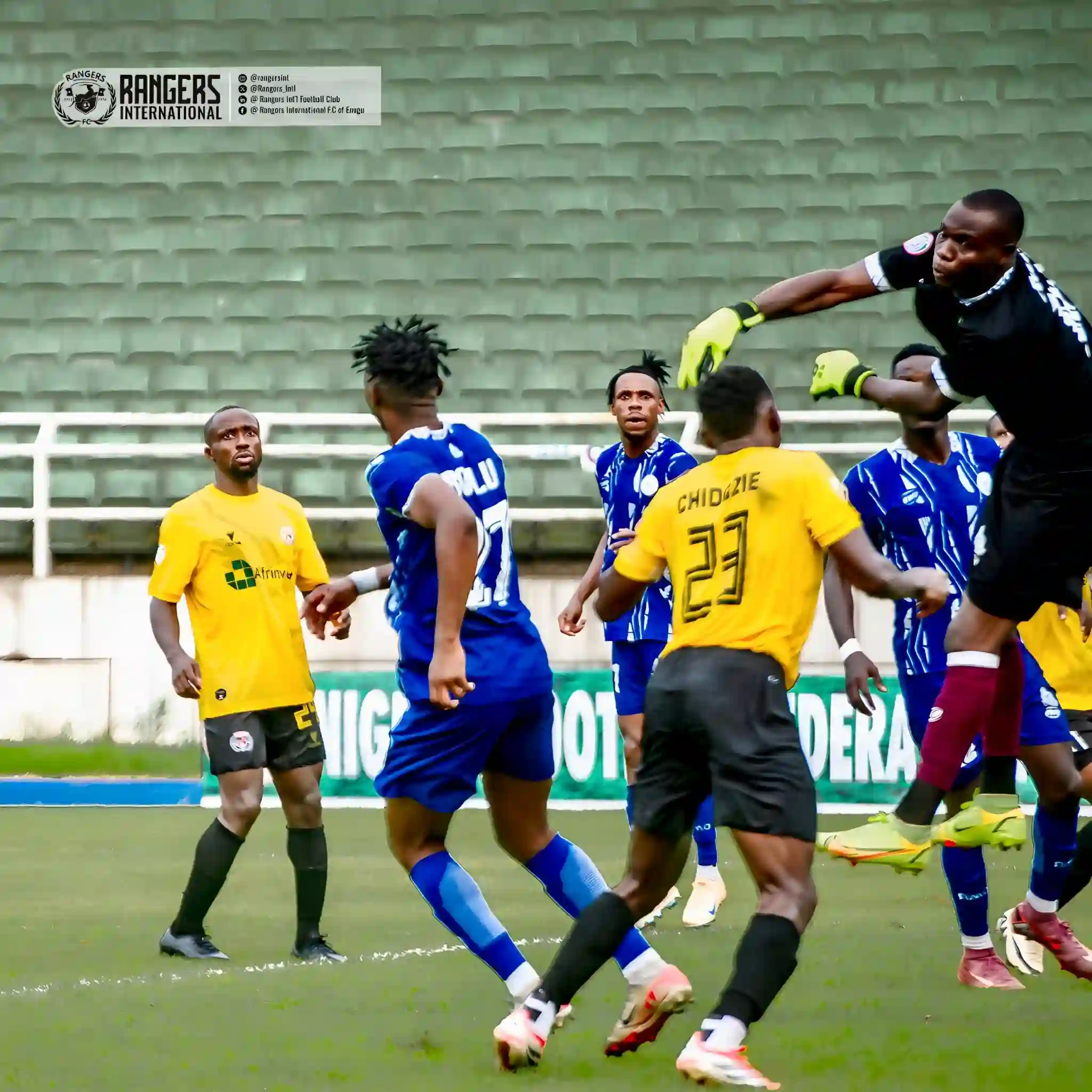 Officiating controversy dominated the headlines as Rivers United edged Rangers to stay top of the NPFL table.
