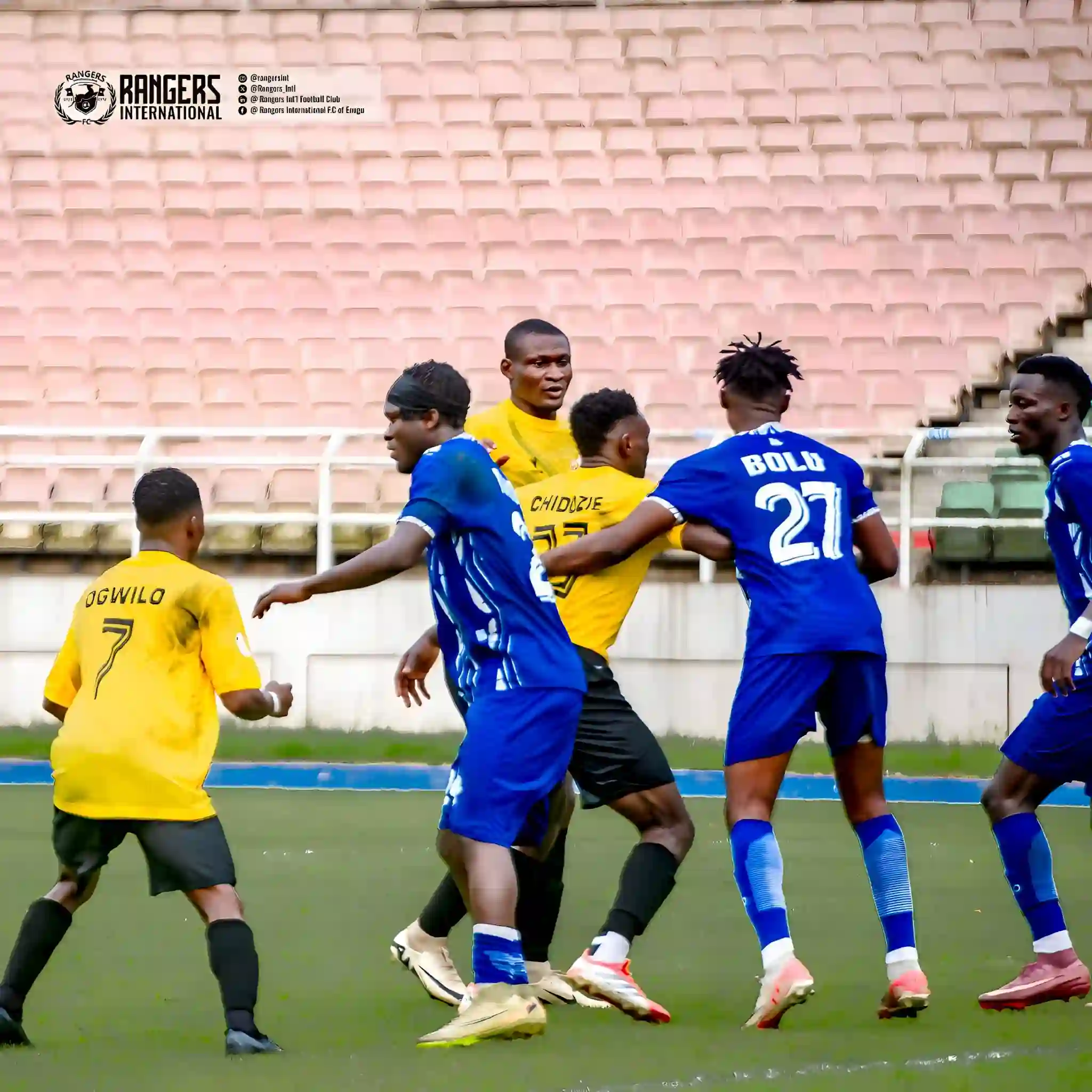 Officiating controversy dominated the headlines as Rivers United edged Rangers to stay top of the NPFL table.