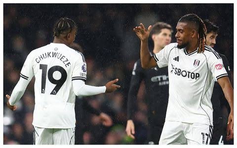 Samuel Chukwueze has joked that Alex Iwobi failed to warn him about London’s cold weather after helping convince him to join Fulham on loan.