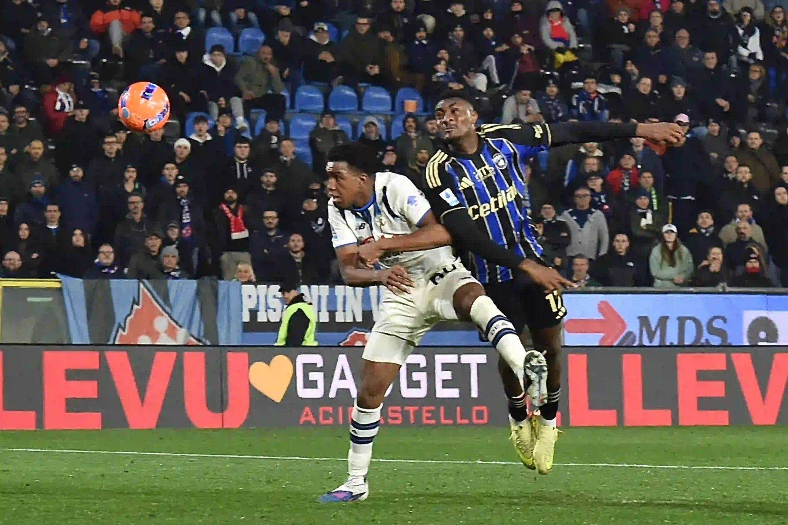 Rafiu Durosinmi scores a late header on his Serie A debut as Pisa secure a draw against Atalanta in front of their home fans.