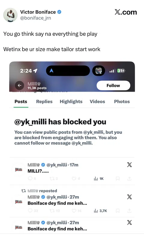 Super Eagles striker Victor Boniface moves to quash a viral social media doping claim and threatens legal action over the allegation.