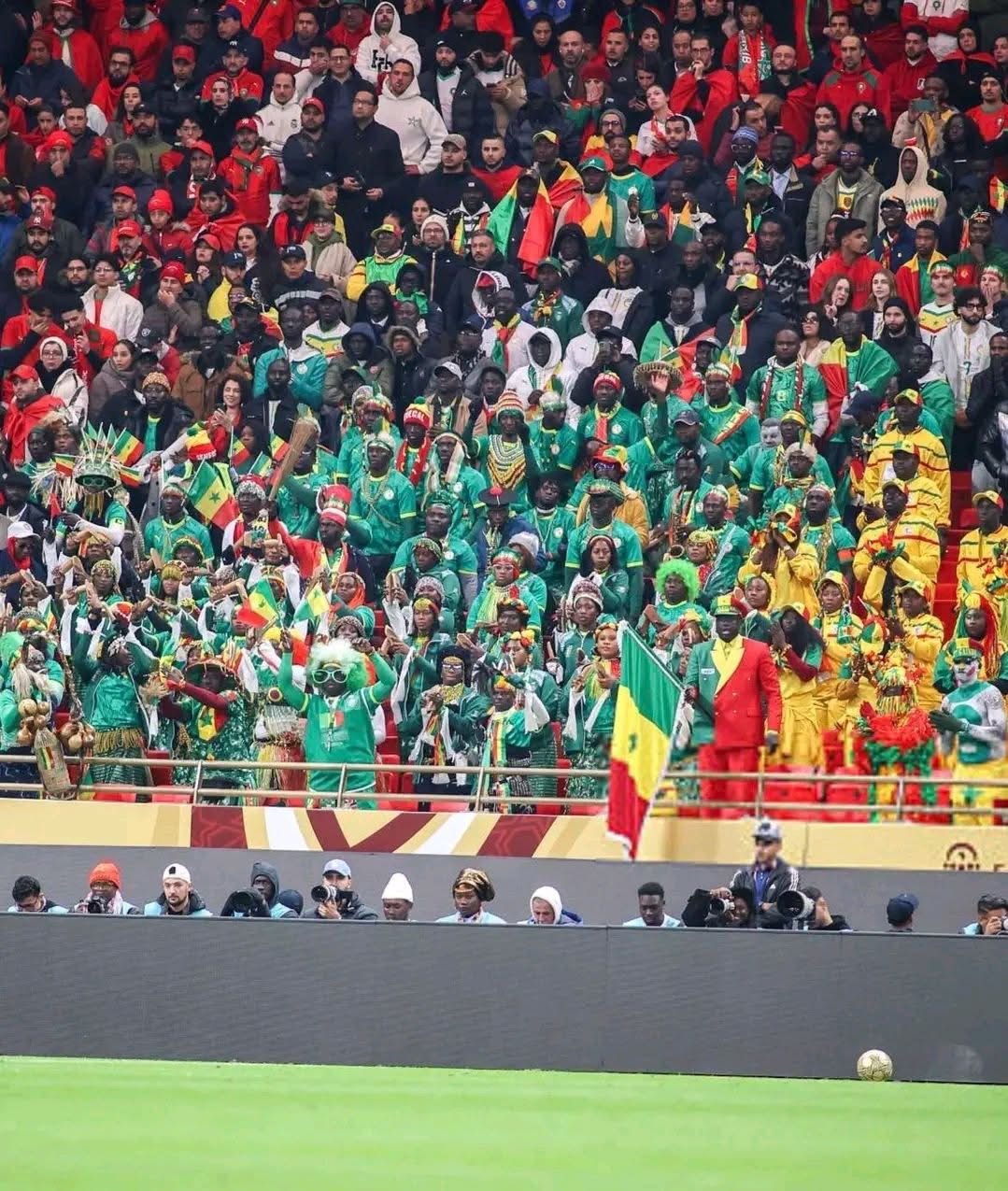 A Moroccan court has jailed 18 Senegalese fans over violence and attempted pitch invasion during the chaotic AFCON final against Morocco.