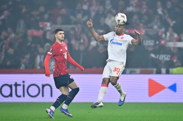 Nigerian defender Franklin Tebo Uchenna scored his first UEL goal as Crvena zvezda beat Lille, taking control of their Europa League tie