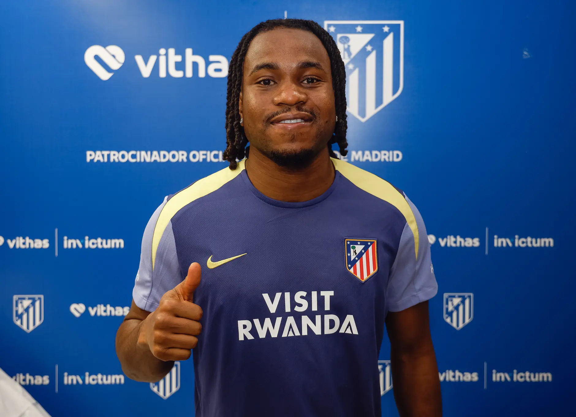 Atletico Madrid have officially unveiled Nigeria forward Ademola Lookman after completing a €40m move from Atalanta.