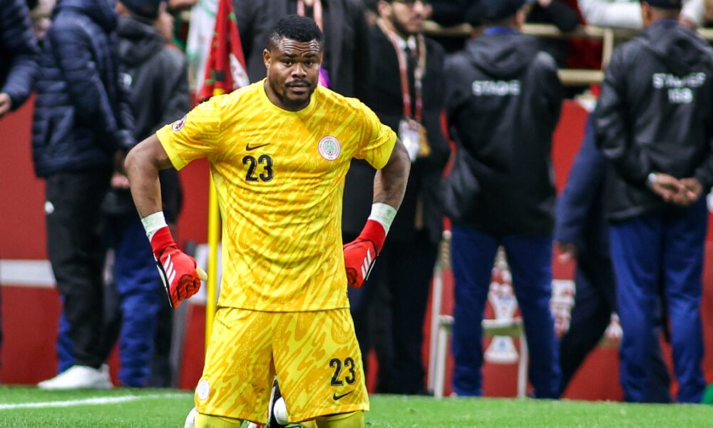 Super Eagles goalkeeper Stanley Nwabali (Photo credit: Icon Sports/Torbjorn Tande/DeFodi Images)