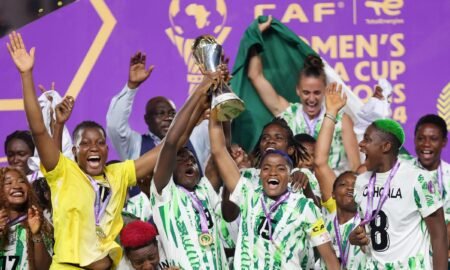 Nigeria’s Super Falcons climb to 36th in the latest FIFA Women’s World Ranking while maintaining their position as Africa’s top-ranked team.