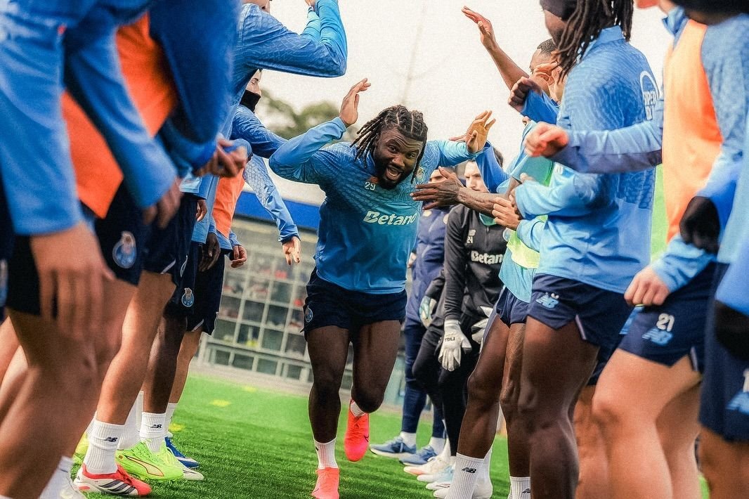 Victor Boniface hilariously mocked Terem Moffi after the Nigerian striker celebrated winning his first career league title with FC Porto in Portugal.