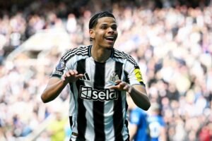 William Osula scored Newcastle United’s opening goal in a 3-1 win over Brighton as the Nigerian-eligible striker continued his impressive rise amid growing Super Eagles interest.