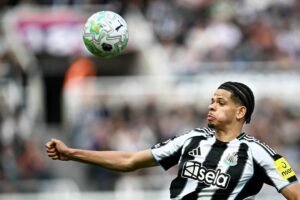 William Osula scored Newcastle United’s opening goal in a 3-1 win over Brighton as the Nigerian-eligible striker continued his impressive rise amid growing Super Eagles interest.