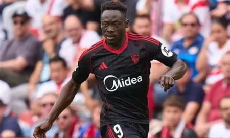 Super Eagles striker Akor Adams missed out on the 2025/26 La Liga African MVP award after Villarreal midfielder Pape Gueye claimed the honour in Lagos.