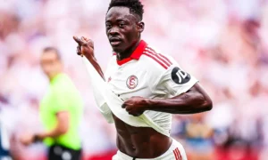 Hull City are reportedly ready to double Akor Adams’ Sevilla wages as the Championship side push to pair the Nigerian striker with Super Eagles defender Semi Ajayi ahead of next season.