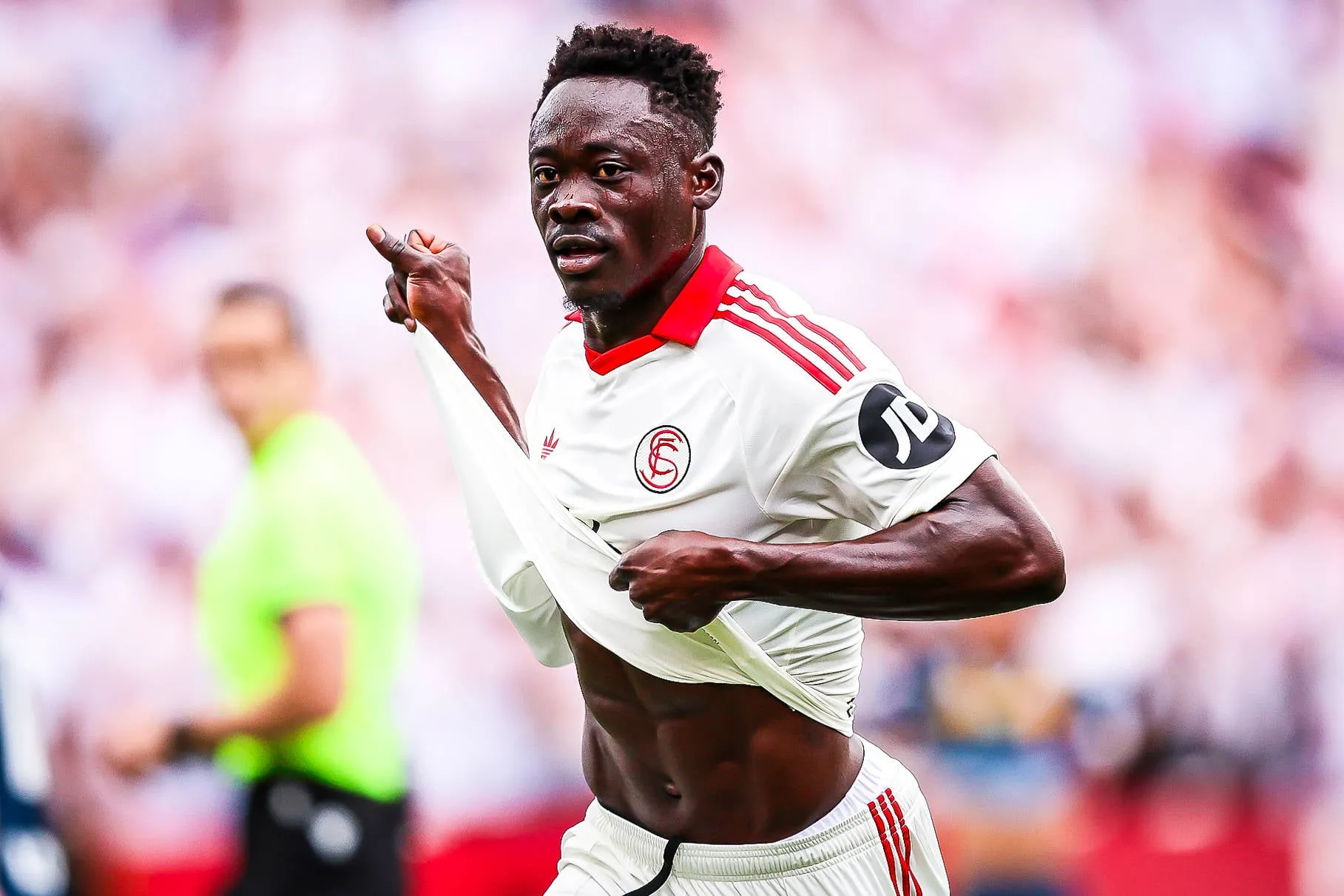 Hull City are reportedly ready to double Akor Adams’ Sevilla wages as the Championship side push to pair the Nigerian striker with Super Eagles defender Semi Ajayi ahead of next season.