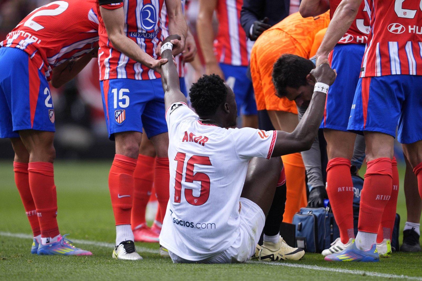 Super Eagles striker Akor Adams missed out on the 2025/26 La Liga African MVP award after Villarreal midfielder Pape Gueye claimed the honour in Lagos.
